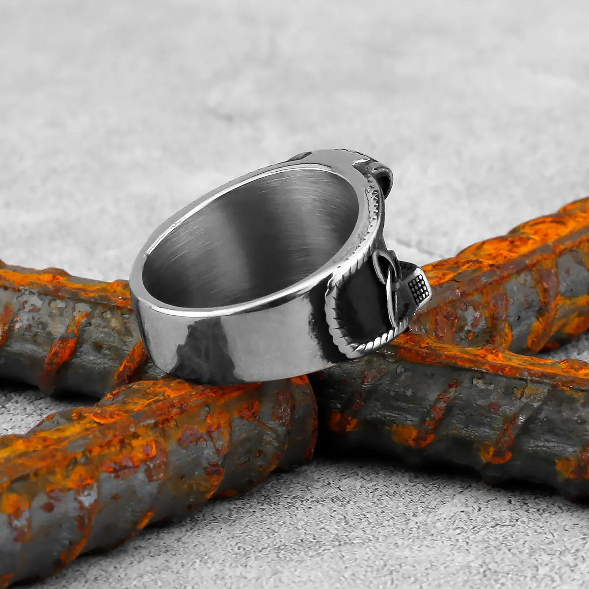 316L Stainless Steel New Viking Ring Mjolnir Thor Hammer Celtics Knot Rings Mens Nordic Amulet Jewelry Free Shipping Wholesale