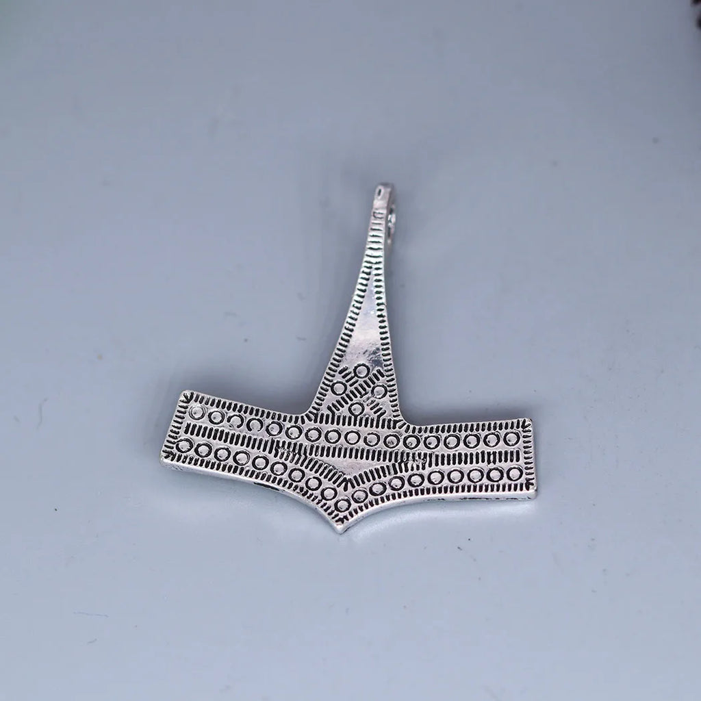 3pcs/Lot Norse Thor's Mjolnir Viking Hammer Charm Pendant for DIY Men Jewelry Making Necklace Earrings Handmade Craft Material