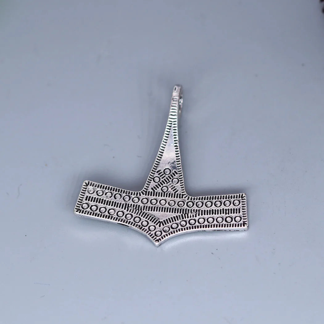 3pcs/Lot Norse Thor's Mjolnir Viking Hammer Charm Pendant for DIY Men Jewelry Making Necklace Earrings Handmade Craft Material